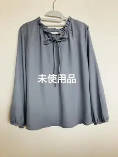 ROPÉ PICNIC 前後2wayタイプ 長袖ブラウス ブルーグレー　38
