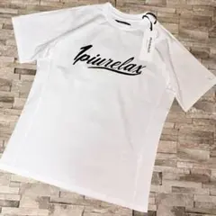 【新品】1PIU1UGUALE3 RELAX／筆記体ロゴ Tシャツ カットソXL