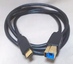 USB 3.1 ケーブル B ⇔ C 約120cm CableCreation