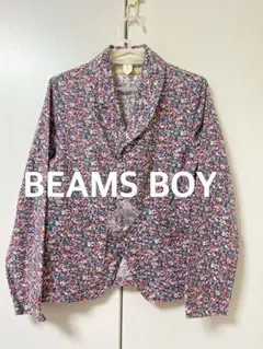 【極美品】BEAMS BOY 花柄テーラードジャケット