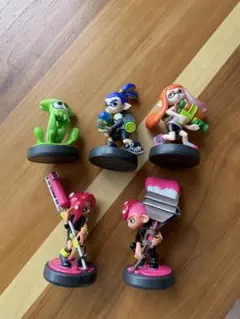 任天堂　amiibo スプラ　5体セット