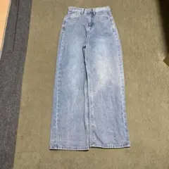ジーンズ　ジーパン　青