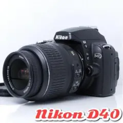 Nikon D40❤️iPhone転送OK!❤️小型軽量❤️ショット数3,167回