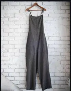 blurhms / Silk Linen Apron-Overalls