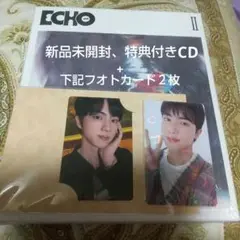 ECHO II 特典付きCD+ ジン フォトカード2枚