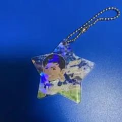 横浜DeNAベイスターズ　モバガチャ　 東克樹選手オーロラキーホルダー
