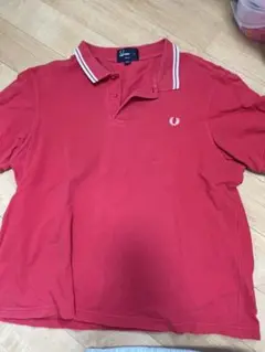 フレッドペリー 赤 ポロシャツ