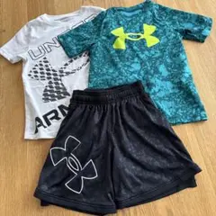 アンダーアーマー　Tシャツ、ハーフパンツ120