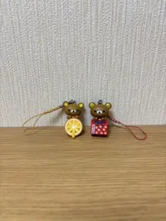 リラックマ　ご当地キーホルダー　2個セット　山梨　静岡