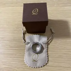 Q シルバー 八角形 リング　17号