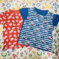UNIQLO ユニクロ　ペッパピッグ　Tシャツ　2枚　100