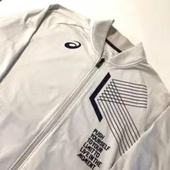 アシックス トレ－ニングウェア LIMOウラキモウニットジャケット ベージュ M