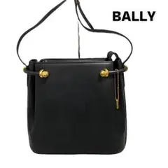 【希少品、美品】BALLY バリー 本革 ショルダーバッグ バケツ イタリア製
