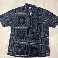 シャツ　迷彩　絵柄シャツ　アロハシャツ