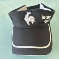 le coq sportif 黒 バイザー