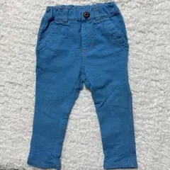 青いパンツ 80cm