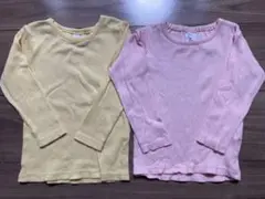 DAILY LINE futafuta リブトップス95cm