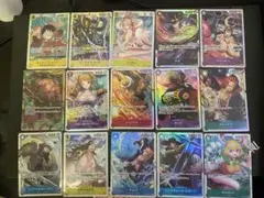 SR ワンピース カードゲーム 15枚セット　( SEC 1枚 )