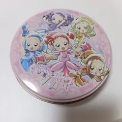 おジャ魔女どれみ見習いタップチョコ缶（空）