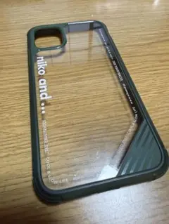 niko and ... iPhone11 ケース クリア/グリーン