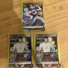 レイザー×2 ヒソカ×1 ユニオンアリーナ　合計3枚セット