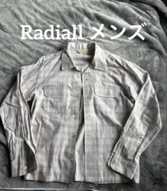 Radiallメンズ長袖シャツ　薄手サラサラ生地　早い物勝ち！