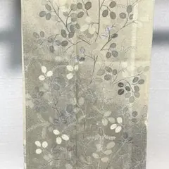 D479 夏着物　訪問着　萩尽くし　金駒刺繍　絽　正絹　しつけ糸付き未使用極美品