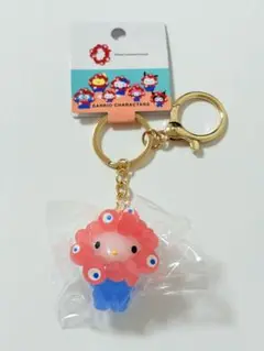 キティ　クリア　キーホルダー　ミャクミャク