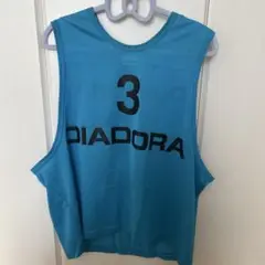 DIADORA ノースリーブシャツ 青 サイズ3