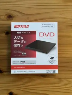 Buffalo ポータブルDVDドライブ DVSM-PLV8U2-BKB
