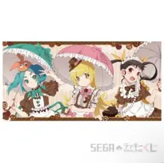 斧乃木余接 忍野忍 八九寺真宵 セガラッキーくじ マルチクロス 物語シリーズ