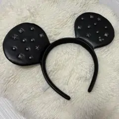 ミッキー　カチューシャ　スタッズ