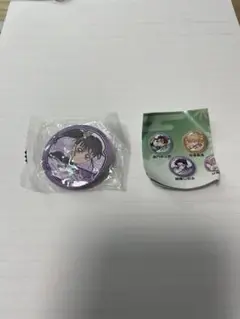 【新品未使用】くら寿司 ビッくらポン 景品 鬼滅の刃 栗花落カナヲ缶バッジ