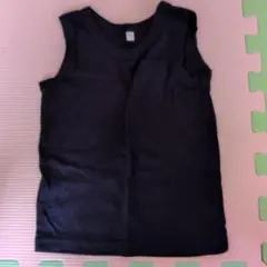 無印良品　タンクトップ　90cm　美品　ネイビー