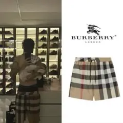 BURBERRY バーバリー ノバチェック スイムショーツ ショートパンツ