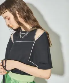 パブリックトウキョウ　シアービックTEE　ブラック
