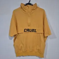 AH. CHOO. CRUEL ハーフジップ イエロー