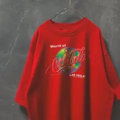 【美品】 90s USA製 COCA-COLA コカコーラ アドバタイジング T