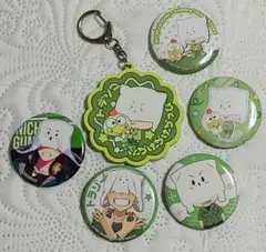 日常組 サンリオ トラゾー 缶バッジ