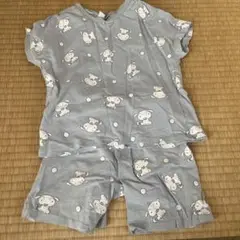 après les cours シロ柄 パジャマ