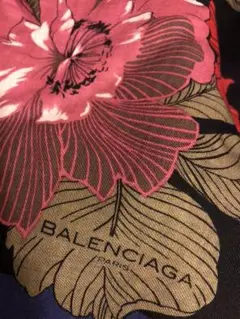 バレンシアガ BALENCIAGA ウールショール スカーフ