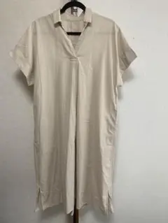 GLOBAL WORK ベージュ シャツワンピース Mサイズ