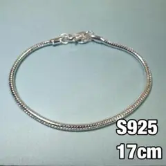 silver925 ブレスレット メンズ レディース 韓国　スネークチェーン