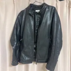 BEAUTY&YOUTH ブラックレザージャケット Lサイズ