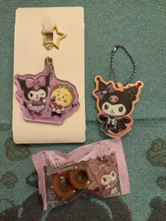 サンリオコジコジコラボ　アクリルキーホルダー　クロミ　ファミリーマート