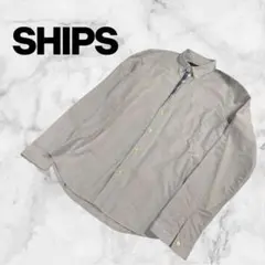 ships jet blue グレー　緑　チェックシャツ　S 日本製