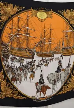 ◆HERMES◆エルメス スカーフ 海と騎兵隊