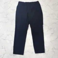 未使用レベル✨UNIQLO ユニクロスマートスタイルアンクルパンツイージーケア黒