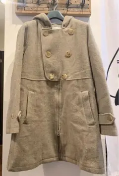 BEAMS BOY ビームスボーイ 2wayウールコート フード&セーラーカラー