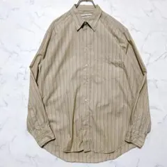 希少　クレージュ　オム　(M) ストライプシャツ　90’s 日本製